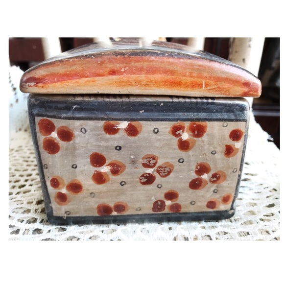 Jewelry Box Keepsake Box Vintage Pottery - Picture 9 of 11